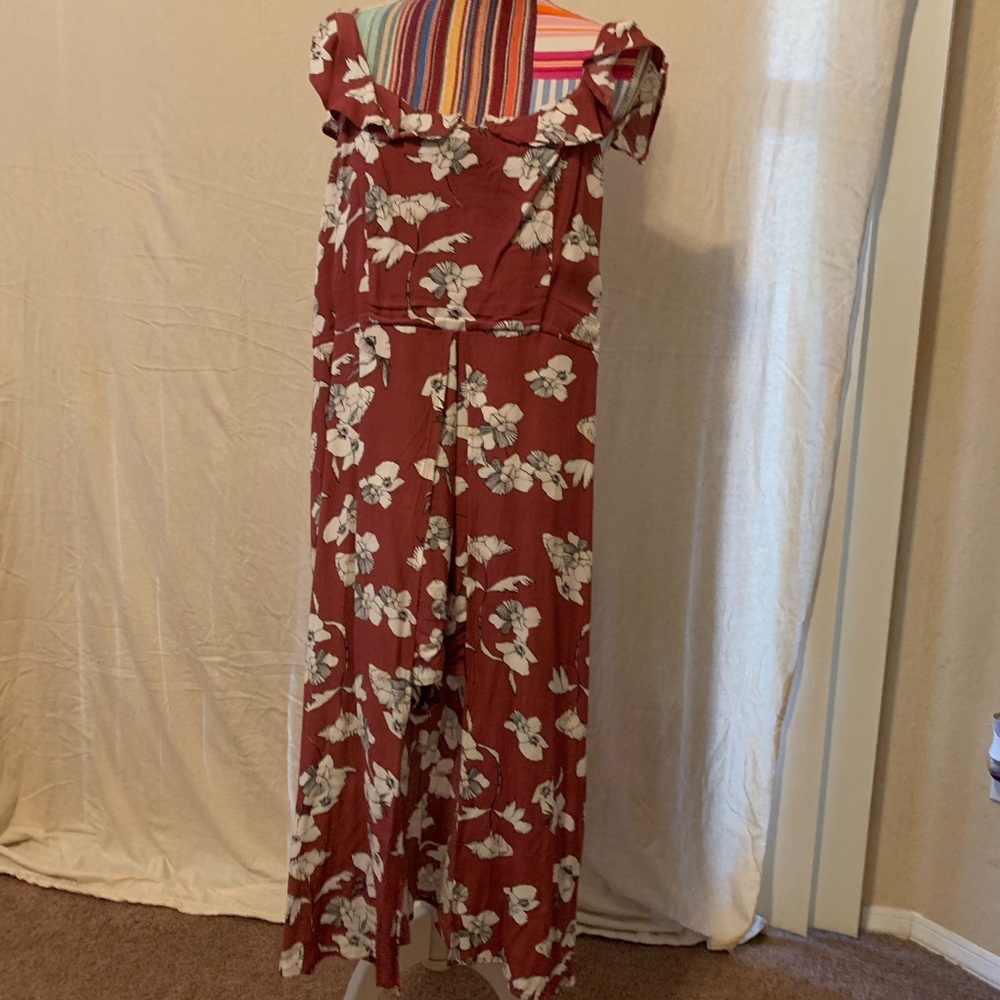 Floral Summer Romper Dress